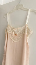 Load image into Gallery viewer, Antique silk and lace chemise
