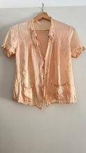 Load image into Gallery viewer, Vintage 1930s satin blouse
