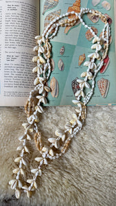 Vintage shell necklaces (2)