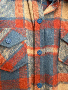 Vintage plaid button up