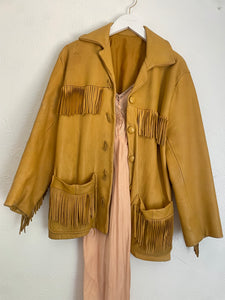 Vintage fringe jacket