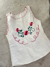 Load image into Gallery viewer, Vintage embroidered Mexican top
