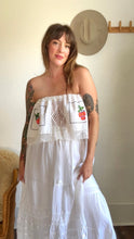 Load image into Gallery viewer, Signature Collection-70s Crochet peach blouse
