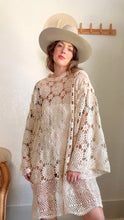 Load image into Gallery viewer, Signature Collection-crochet bell sleeve dress
