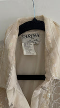 Load image into Gallery viewer, Vintage silk sequin blouse

