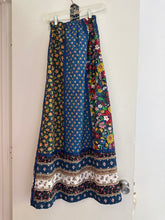 Load image into Gallery viewer, Vintage floral patchwork dress/skirt
