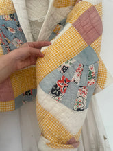 Load image into Gallery viewer, Signature Collection- Cropped quilt coat
