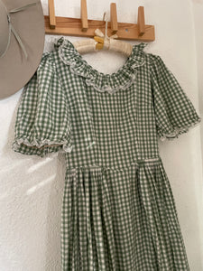 Vintage gingham dress