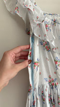 Load image into Gallery viewer, Vintage 1930s baby blue floral gown

