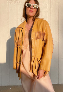 Vintage fringe jacket