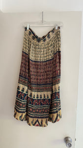 Vintage Indian cotton skirt