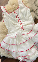 Load image into Gallery viewer, Vintage ruffle top + bloomers set
