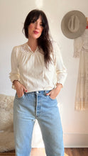 Load image into Gallery viewer, Vintage 70s gauze blouse

