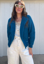 Load image into Gallery viewer, Vintage mohair blend cardigan
