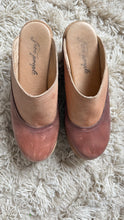 Load image into Gallery viewer, Free people leather delta platform mule size 7
