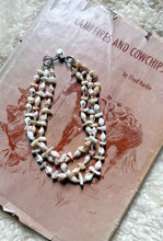 Load image into Gallery viewer, Vintage layered shell necklace
