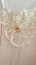 Load image into Gallery viewer, Antique silk and lace chemise
