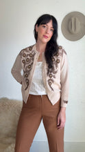 Load image into Gallery viewer, Vintage cashmere beaded cardigan
