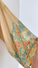 Load image into Gallery viewer, Antique Japanese pongee silk robe
