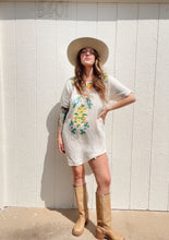 Load image into Gallery viewer, Vintage cotton embroidered dress
