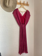 Load image into Gallery viewer, Vintage magenta dress
