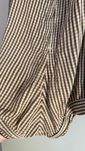 Load image into Gallery viewer, Vintage brown gingham playsuit

