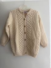 Load image into Gallery viewer, Vintage wool button up cardigan
