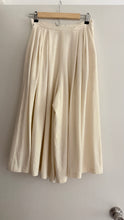 Load image into Gallery viewer, Vintage cream wide leg pants
