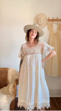 Load image into Gallery viewer, Edwardian crochet dress
