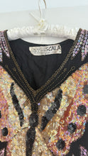Load image into Gallery viewer, Vintage silk butterfly blouse
