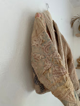 Load image into Gallery viewer, The Jesse quilt coat - cropped/hand dyed
