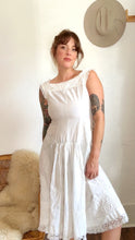 Load image into Gallery viewer, Edwardian cotton dress
