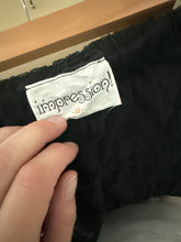 Load image into Gallery viewer, Vintage 1970s black cotton dress
