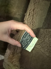 Load image into Gallery viewer, Vintage leather sherpa patchwork vest
