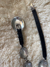 Load image into Gallery viewer, Vintage Tony Lama engraved concho belt
