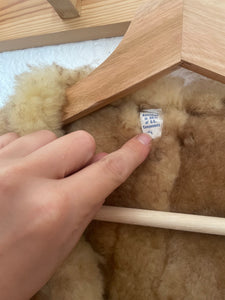 Vintage patchwork Sherpa vest