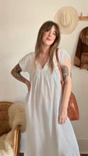 Load image into Gallery viewer, Edwardian cotton gown
