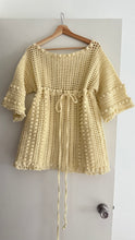 Load image into Gallery viewer, Vintage crochet babydoll dress

