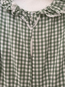 Vintage gingham dress