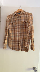 Vintage plaid Ralph Lauren shirt