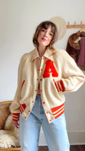 Load image into Gallery viewer, Vintage reversible letterman jacket
