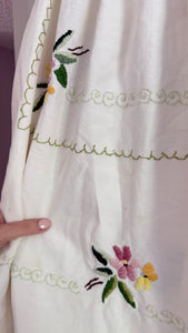 Signature Collection-embroidered babydoll dress