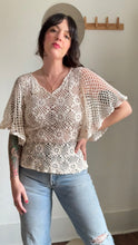 Load image into Gallery viewer, Vintage 1970s crochet top
