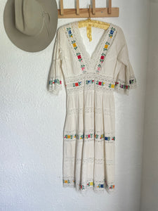 Vintage Mexican wedding dress