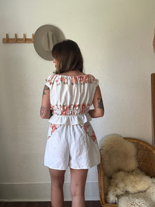 Signature collection- two piece floral  set