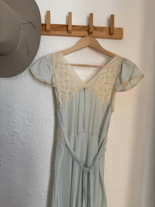 Vintage 1940s slip dress