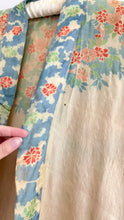 Load image into Gallery viewer, Antique Japanese pongee silk robe
