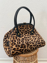 Load image into Gallery viewer, Vintage 1960s leopard bag
