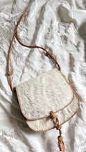 Load image into Gallery viewer, Vintage cowhide + leather bag
