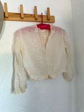 Load image into Gallery viewer, Edwardian cotton blouse
